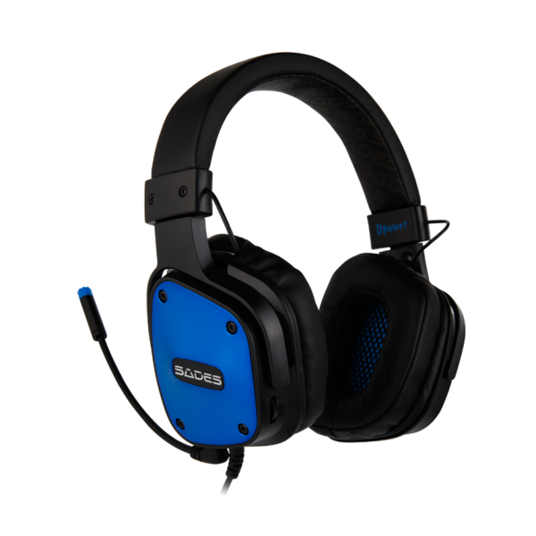 Buy SADES D-Power Gaming Headset (Blue) online at Legend PC