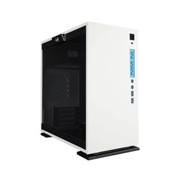 Buy InWin 301 White Micro ATX Case, Window Tempered Glass online at ...