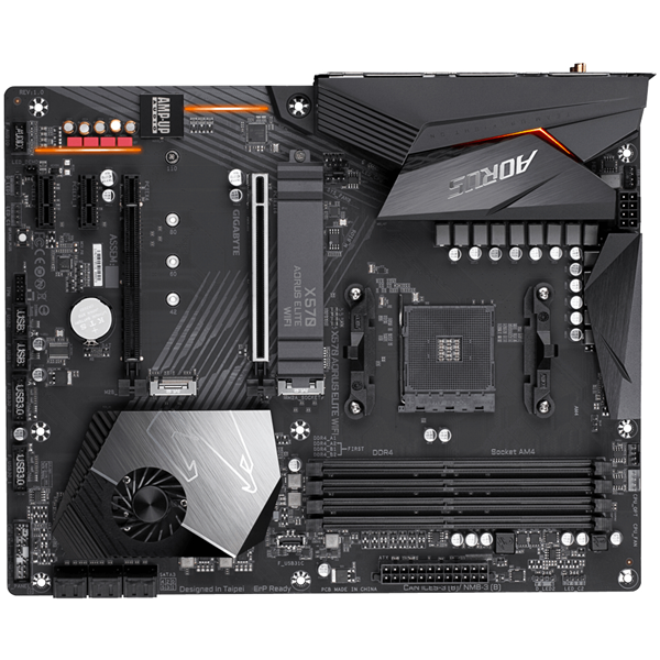 Buy Gigabyte X570 Aorus Elite Wifi ATX AM4 DDR4 PCIE 4.0 Motherboard ...