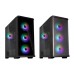 Zalman Z10 Duo ATX Mid Tower Case ARGB Black