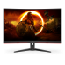 AOC C32G2ZE2 32" Curved 1920x1080 1ms VGA HDMI DP 250Hz Gaming Monitor